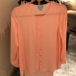 Blush blouse